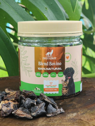 Blend bovino / Mix de vísceras bovinas desidratadas - Natuka